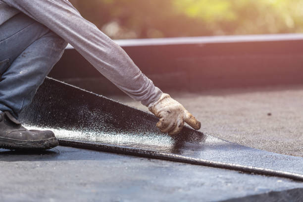 Professional Interior Drainage System technician working in Brentwood, MD